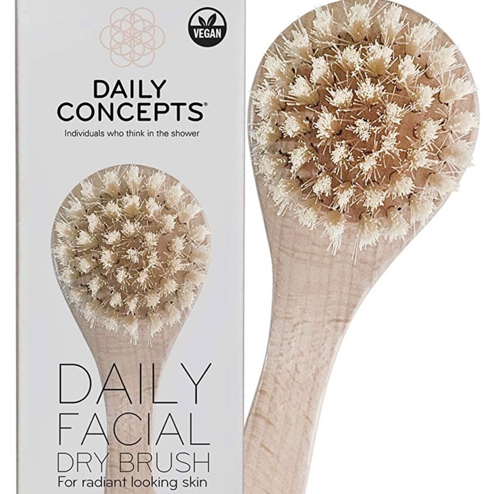 NEW DAILY CONCEPTS DAILY FACIAL DRY BRUSH